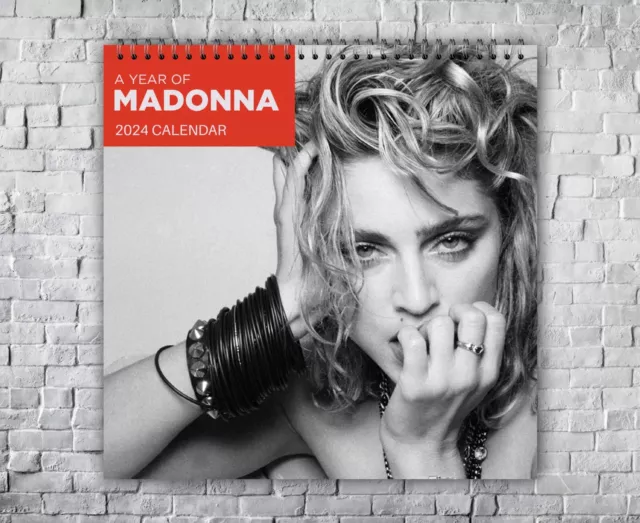 MADONNA CALENDAR 2024 Celebrity Calendar Madonna 2024 Wall Calendar