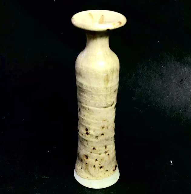 Vase Soliflore Bouteille Grès Pyrité Robert Deblander ?