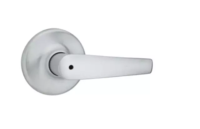Kwikset Delta Lever Satin Chrome Privacy Passage Entry Deadbolt Lock Door Handle