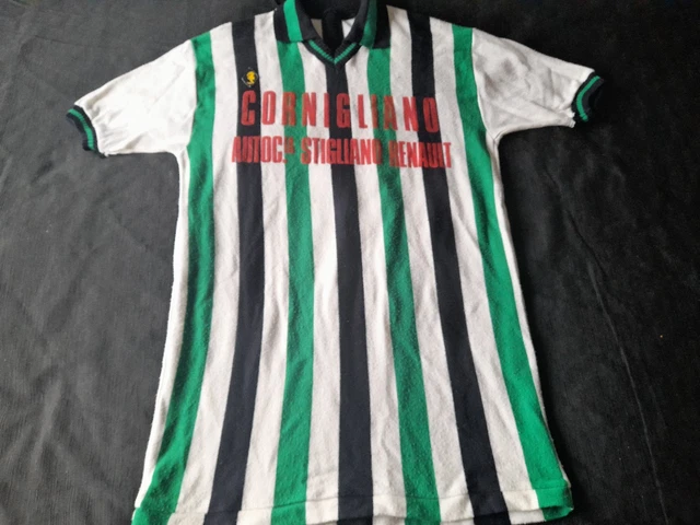 MAGLIA SHIRT VINTAGE Football Match Worn Calcio Mauri Sport Genova Corniglianese EUR 25,00 - ES