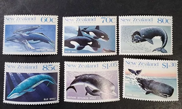 N. Zealand  1988 Whales  set MUH  E14