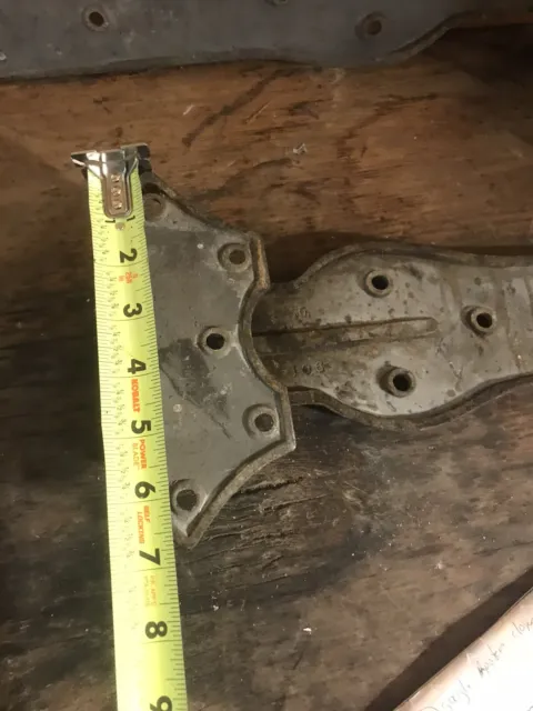 vintage pair of 16”Strap Hinges Cast Metal  for Barn Door, Gates etc. 10