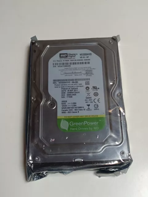 FESTPLATTE WESTERN DIGITAL 320GB WD3200AVVS 5400U/min SATA 8MB CACHE 3,5"_0,44_6