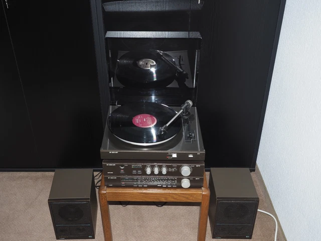 Plattenspieler Mit Verstärker Und Boxen Test DDR - RFT Stereo Plattenspieler SP3900 mit Verstärker und Boxen