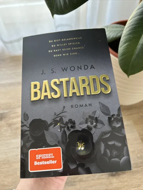 Roman " BASTARDS " von J. S. Wonda Deutsch von Oktober 2023, top Zustand