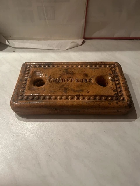 Service En Terre Cuite Marron Vernissée - Marque AB KANTERBRAU (Bruxelles) - Vintage