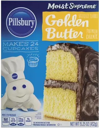 PILLSBURY 'Golden Butter' Moist Supreme  Premium Cake Mix 432 gr aus USA