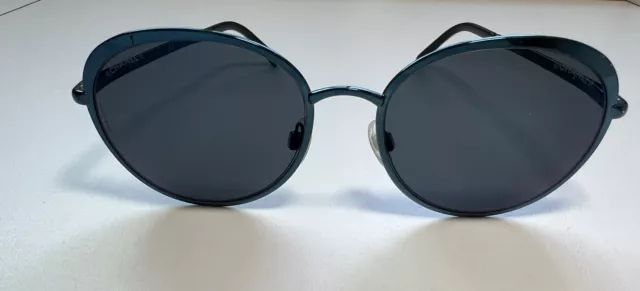 CHANEL WOMENS DESIGNER Sunglasses Blue Round 4206 C469/Z6 15801 $129.99 -  PicClick