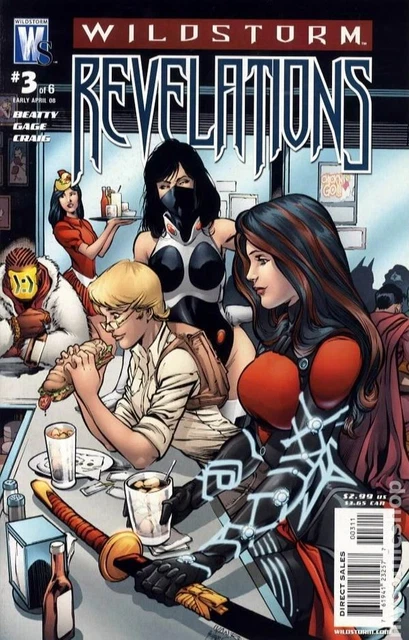 Wildstorm Revelations #3 FN 2008 Stock Image