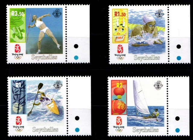 Seychellen 907-910 postfrisch Olympische Sommerspiele #GN483
