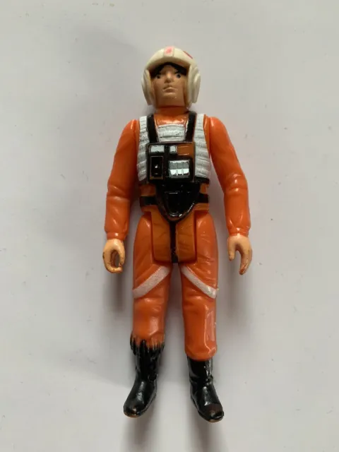 Figura vintage 1978 STAR WARS Luke Skywalker X wing pilota Hong Kong GMFGI