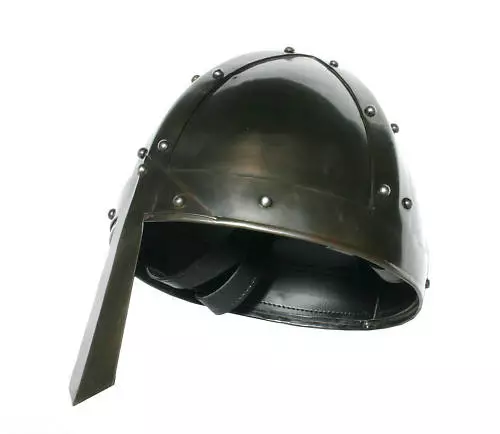 Normannenhelm Ritterhelm Nasalhelm Mittelalter Larp Rüstung Wikingerhelm R188