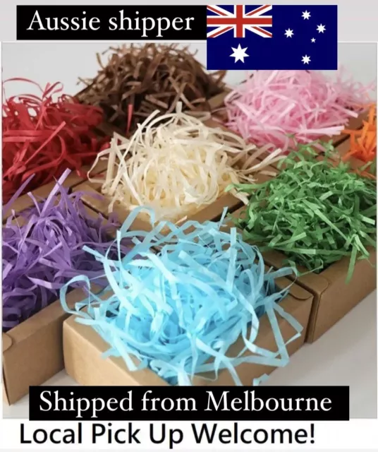 Shredded Shred Color Soft Tissue Paper Hamper Craft Gift Candy Box Basket Filler