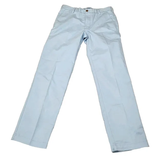 IZOD MEN'S SPORTFLEX Straight Fit Flat Front Chino Pants Size 32X32 ...