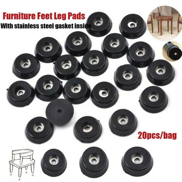 20pcs Gomma Sedia da Tavolo Mobili Feet Leg Pads Piastrella Pavimento Protettori