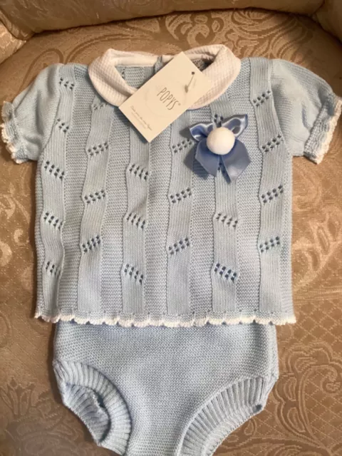 Spanish Baby Unisex Outfit set 6 months BNWT Romany