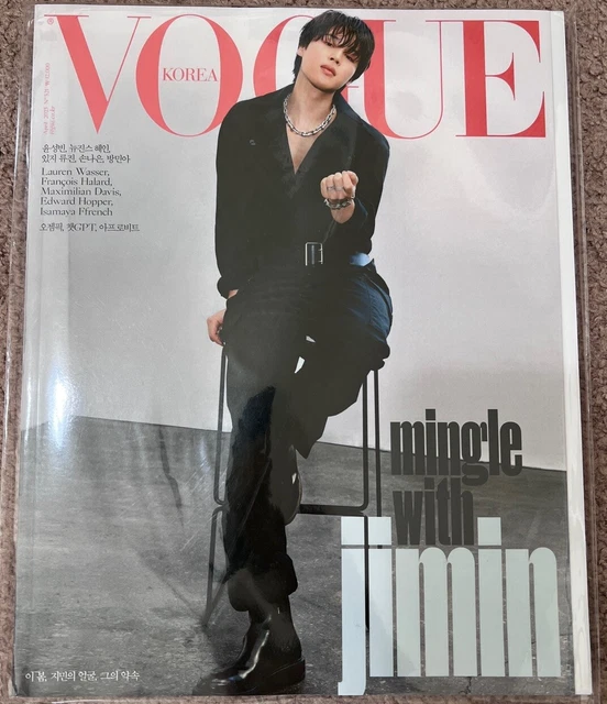 Jimin BTS Zeitschrift W KOREA Magazine 2023 Vol.2 – Februar Ausgabe Mit JIMIN BTS (Cover A) – Original Aus Südkorea BTS Magazine
