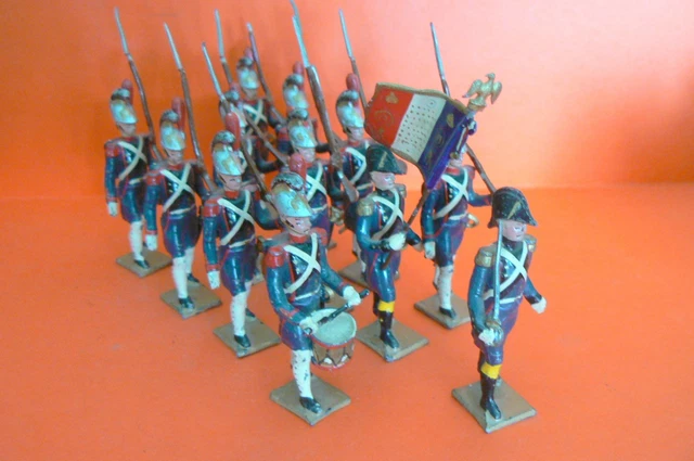 CBG MIGNOT ANCIENS 1ER EMPIRE BELLE SERIE DE 4 GRENADIERS
