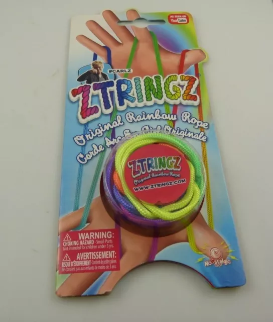 ztringz cats cradle string games original rainbow rope