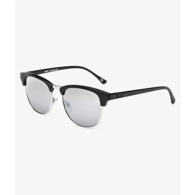 Vans Dunville Shades Matte Black Silver Sunglasses New Sunglasses