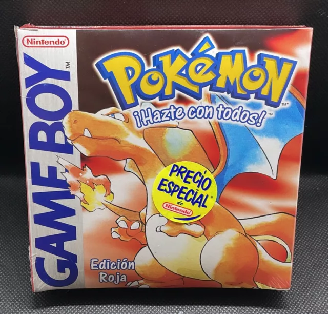 Pokemon Red Factory Sealed Game Boy Nintendo New Unopened VGA WATA