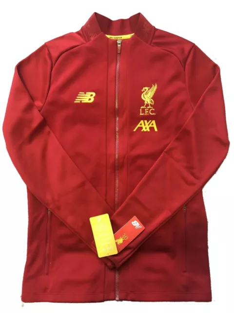 New Balance Liverpool FC Game Jacket Mens Red 2019/20 LFC Small PL Champions NB