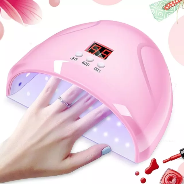 Nail Lamp UV LED Light Professional Nail Polish Dryer Art Gel Curing Device Tool