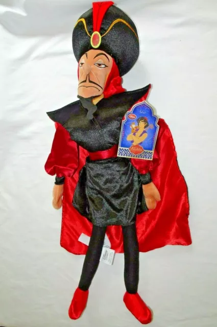 Disney Store - Aladdin - Jafar Plush / Soft Toy - Disney Villain Large 20"  BNWT