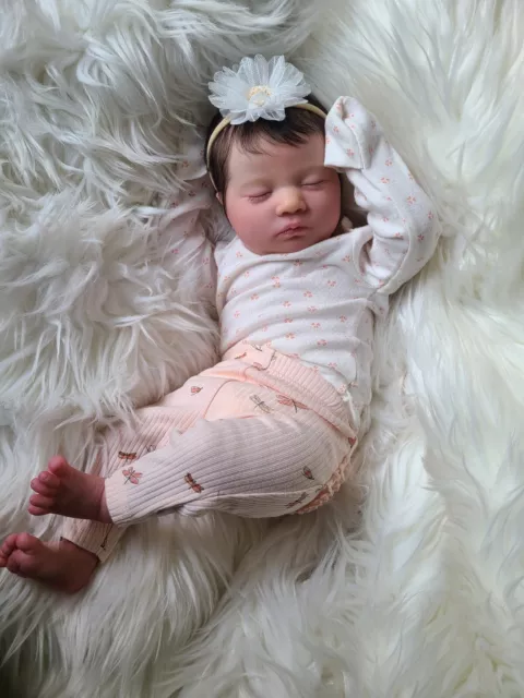 Realborn Laila Sleeping Reborn Girl Doll by Bountiful Baby