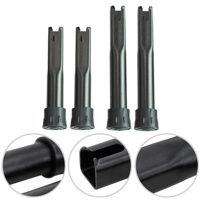 Housses De Protection Rails De Siège Pour Tesla Model 3 Et Y (2019-2025) - Lot De 4, ABS Noir | Anti-rayures, Maintien Coulissement