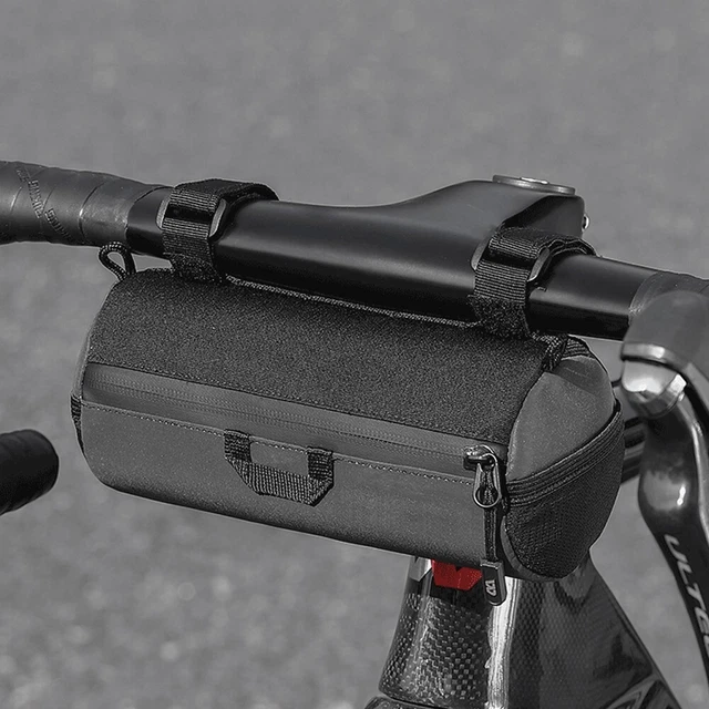 ADJUSTABLE AND CUSTOMIZABLE Bike Handlebar Bag Perfect Fit for Your
