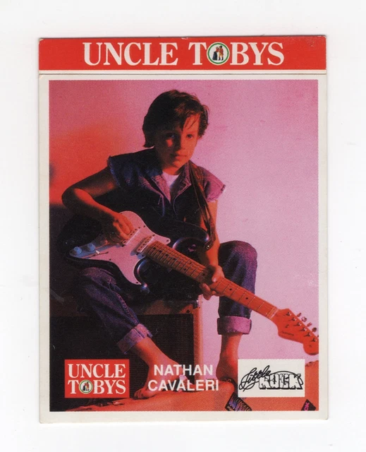 UNCLE TOBYS AUSTRALIA Music Card - Nathan Cavaleri $3.99 - PicClick AU