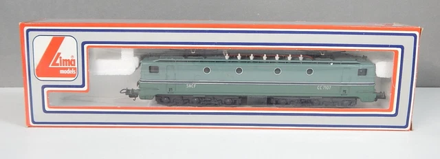 LIMA locomotive électrique CC 7107 SNCF TRES BEL ETAT