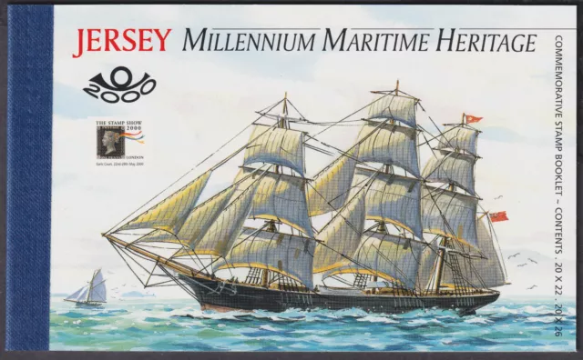 2000 Jersey Millennium Maritime Heritage Mint Booklet