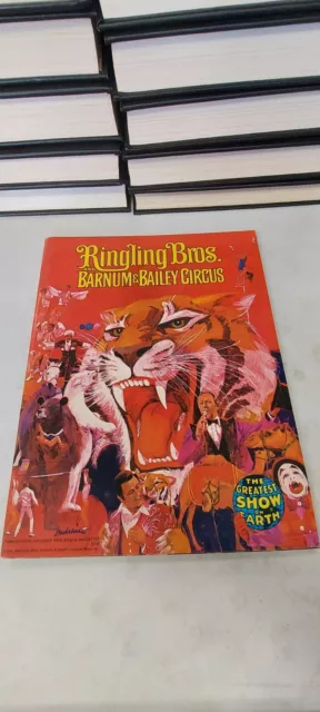 Ringling Bros. and Barnum & Bailey Circus: 104th Edition Program w Poster