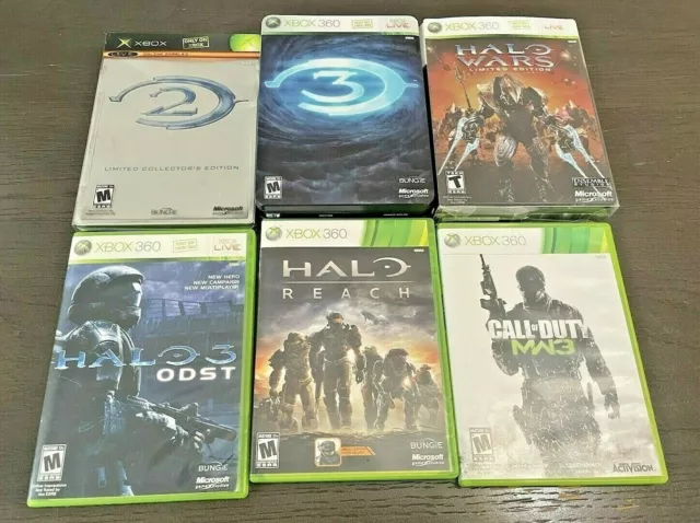 Halo 3 - Limited Edition Steelbook + Wars Limited 2 Reach CODMW3 ODST XBOX 360