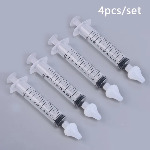 4pcs Baby Safety Care Ear Nose Navel Cleaner 10ML Plastic Cleaner Nasal Wash-EL