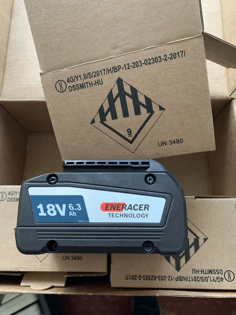 Bosch 18v sales 6.3 ah battery