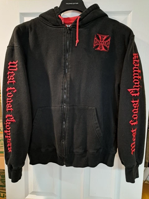 Jesse James Work Wear West Coast Choppers Mens Large Jacket Black Thermal Lined