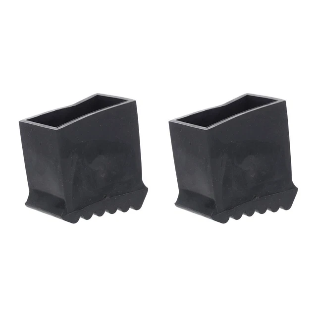 2 pz copripiede scala coperture in gomma per piedini scala estensione black
