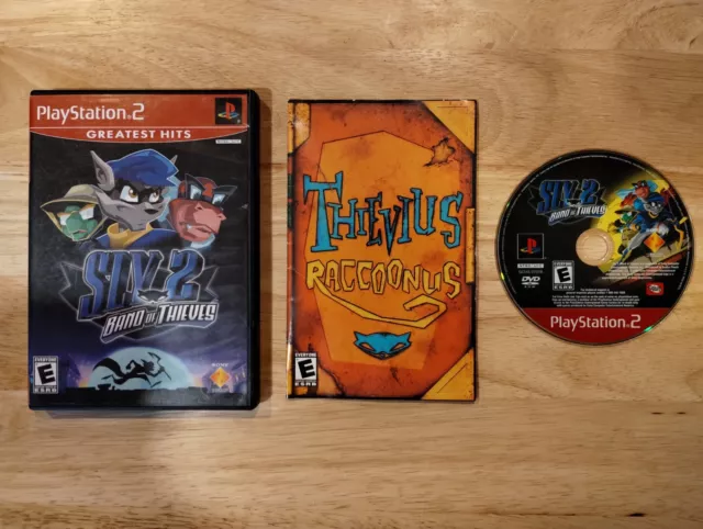 Sly Cooper And The Thievius Raccoonus PS2 GH NM/DD - (See Pics)