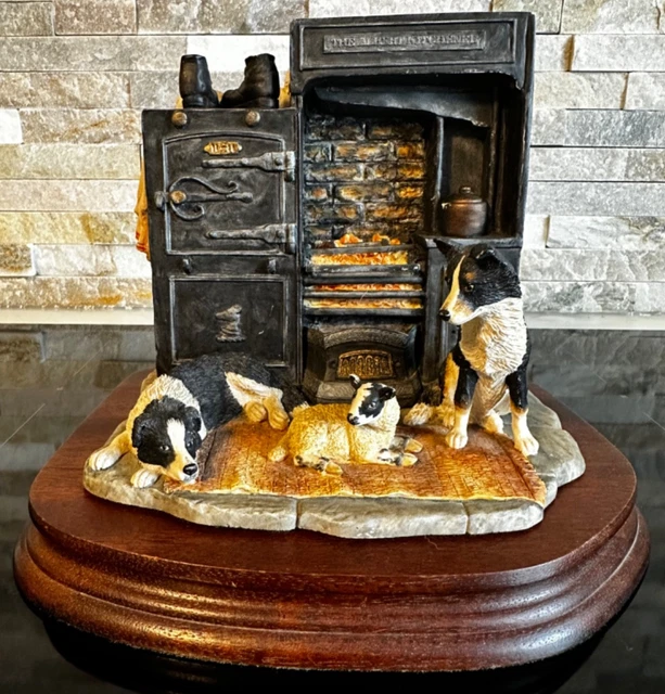 BORDER FINE ARTS / James Herriot Figurine / In From The Cold JH62