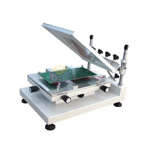 High Accuracy PCB SMT Manual Stencil Printer 3040 Solder Paste Printing Machine