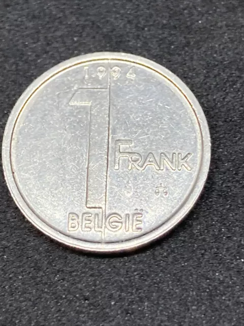 1 Franc 1 Frank Belgien Belgien Albert II 1994 Belgien