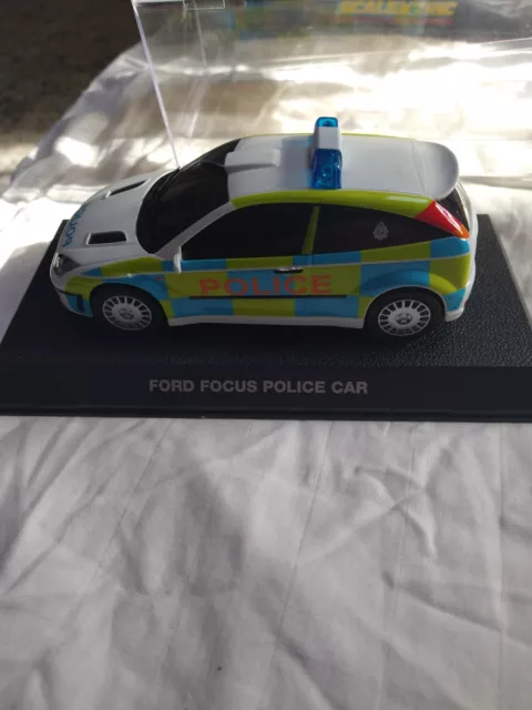 Scalextric Ford Focus uk police slot car 1/32 scale