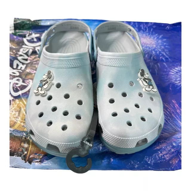 2021 Disney Parks Crocs Jibbitz Shoe Charms Set Castle, Pretzel