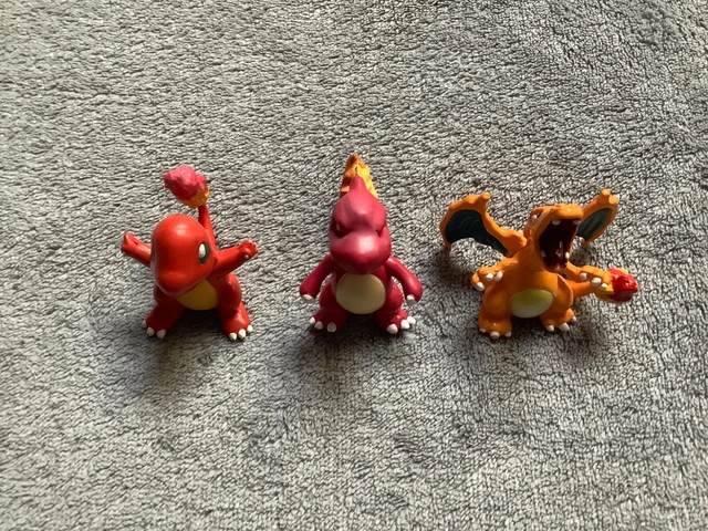 Pack Salamèche - Reptincel - Dracaufeu 3D | Évolutions Starter Feu