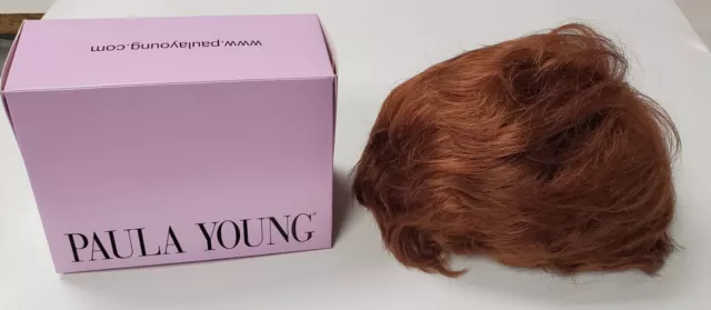 Paula Young Angel P A2036 30 P Short Red Layers Feathered Wavy New Original Box.
