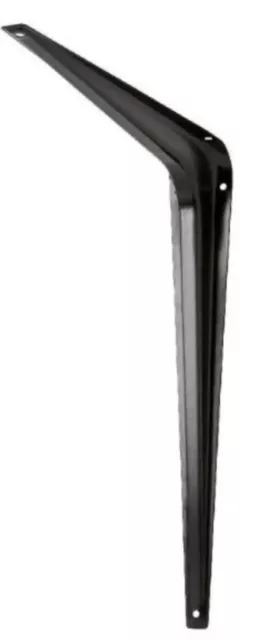 Everbilt 8 in. x 10 in. Black Shelf Bracket Lot of 16