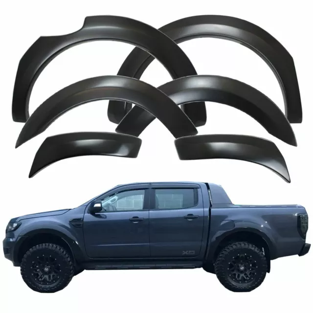 Kit arc mince noir mat XO pour Ford Ranger T6 2016-2019 PX2